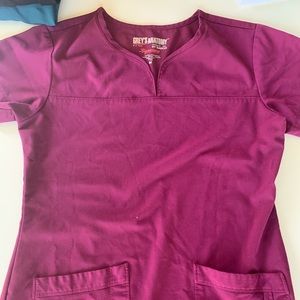 Greys anatomy signature scrub set